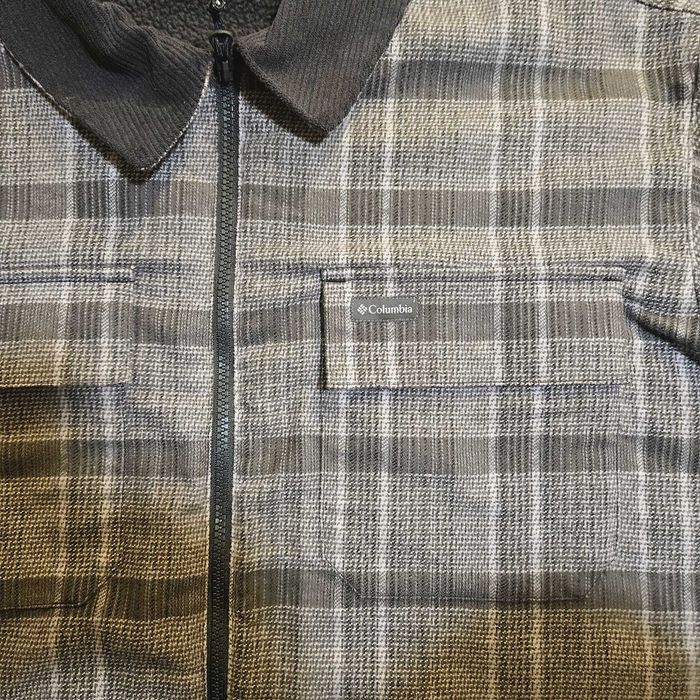 Columbia Pitchstone Heavyweight Shirt Jacket Black/Gray