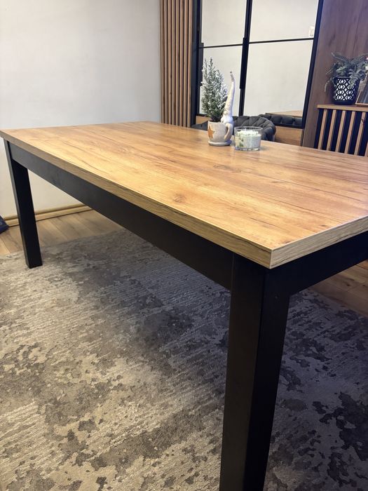 Stół 180x90 plus 50 cm