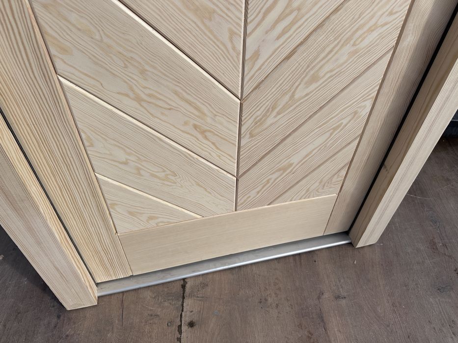 Drzwi zewnętrzne drewniane Łuk Łukowe z Łukiem Nietypowe Na wymiar