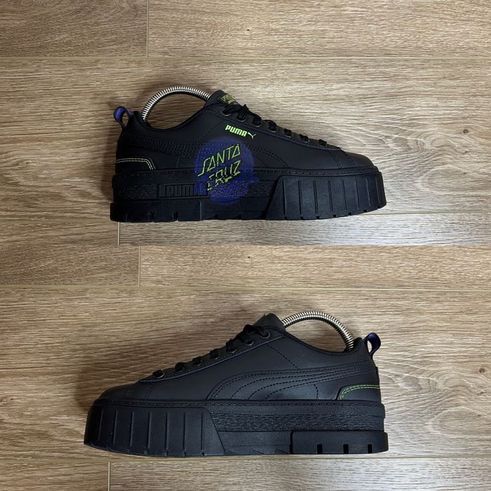 Продам БОМБЕЗНІ жіночі шкіряні кросівки Puma Mayze x Santa Cruz