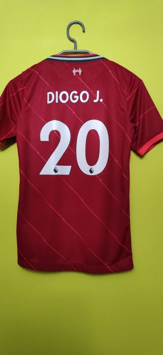 Koszulka t-shirt Diogo Jota czerwony Liverpoolu 2021-22 oryginał