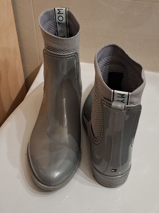 Kalosze damskie buty gumowe Tomy Hilfiger r.40/39