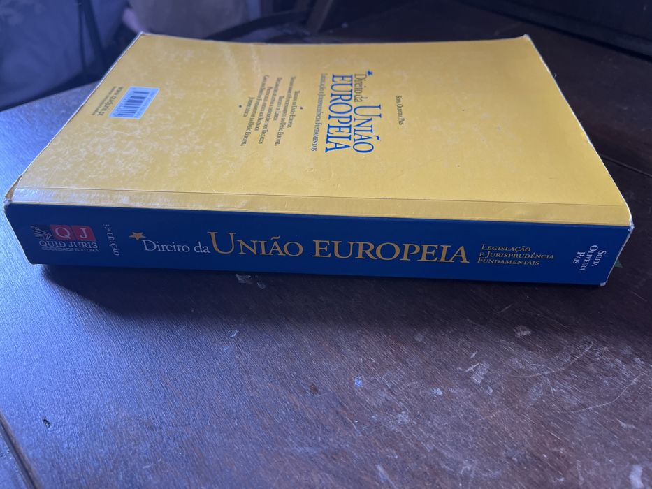 Direito da União Europeia Legislacão e Jurisprudência Fundamentais