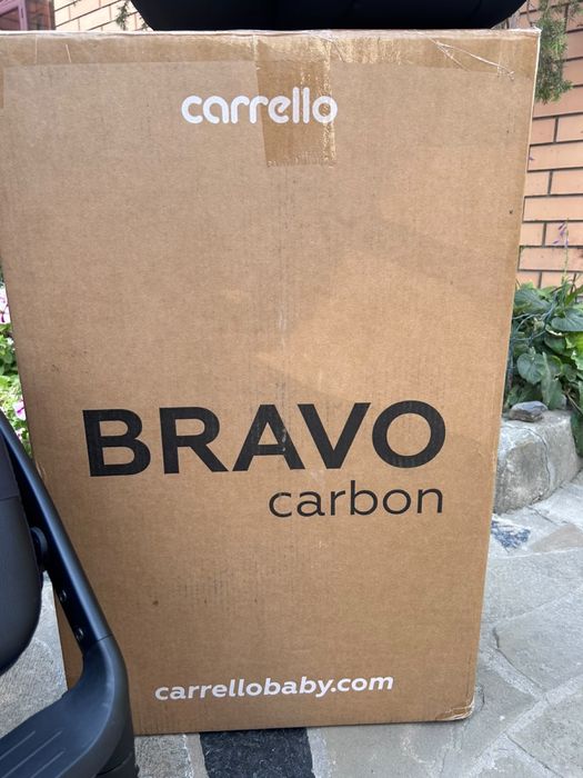 Прогулянкова коляска CARRELLO Bravo Carbon CRL-5530 Deep Black