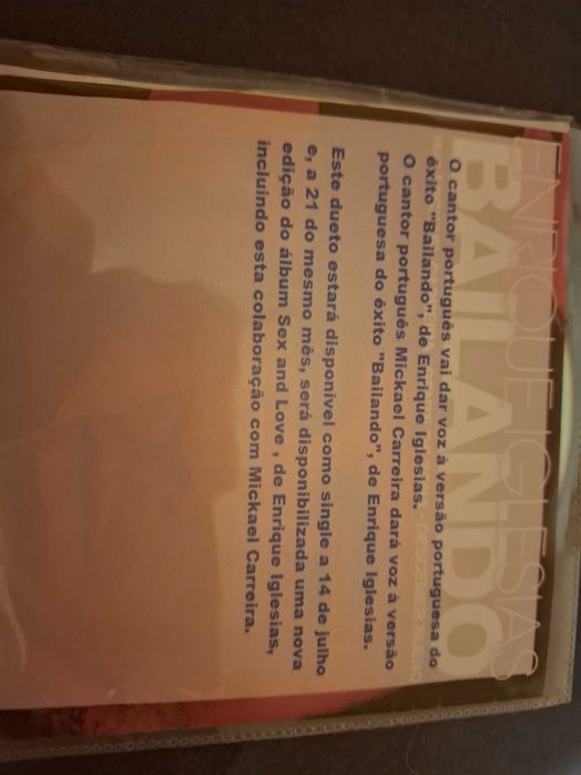 Vendo cd do enrique iglesias