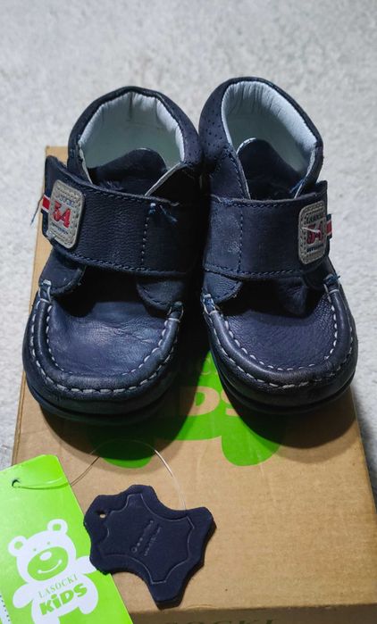 Buty Lasocki skórzane dla chłopca rozm.20 używane