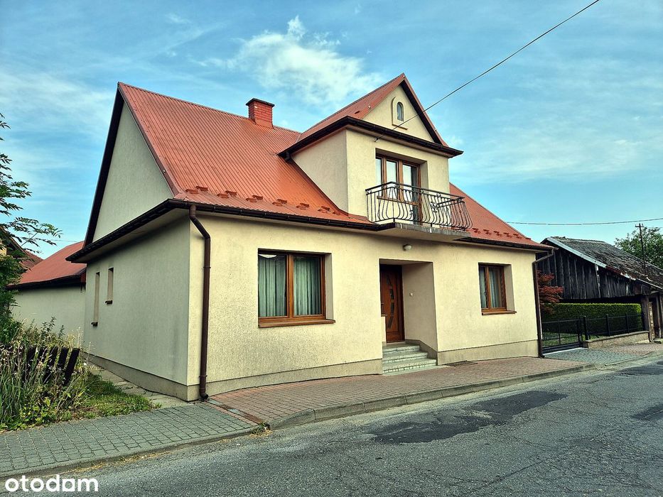 Wolnostojący dom 110m2 w centrum Lipnicy Murowanej