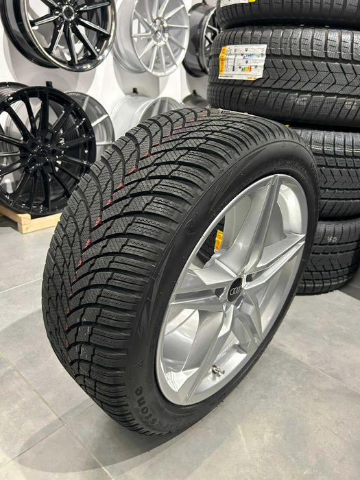 Oryginalne koła zimowe 18 5x112 ET40 Audi A5 B10 235/45R18 Firestone