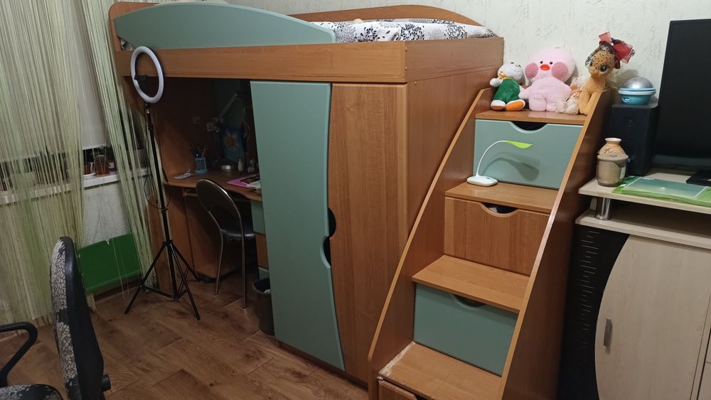 Дитяча кімната гірка Арлекино