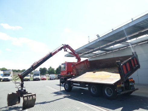 TANIO Gruz hds z chwytakiem wywóz usługi big bag wywrotka transport