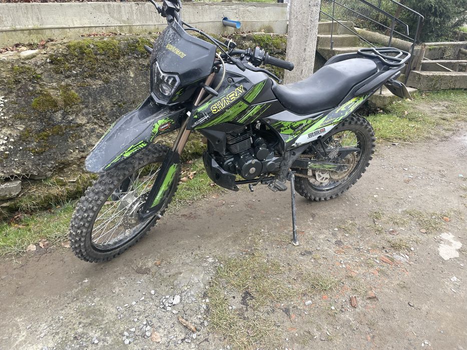 Продаж мотоцикла Shineray XY250GY-6C Cross Зелений