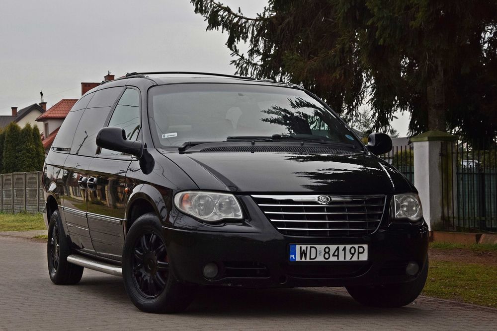 CHRYSLER GRAND VOYAGER 2.8 CRD 150KM Klima Skóra Elektryka 7-osób 2007