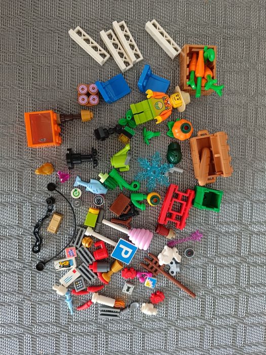 Lego City Creator jedzenie akcesoria figurka mix nr 1