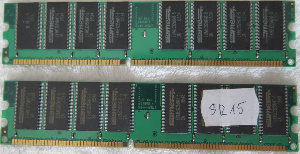 pamięć ram ddr extreme 2x512mB
