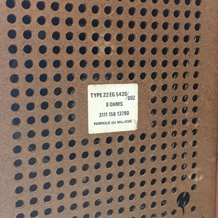 Głosniki Philips 22EG 5420/00Z do gramofonu