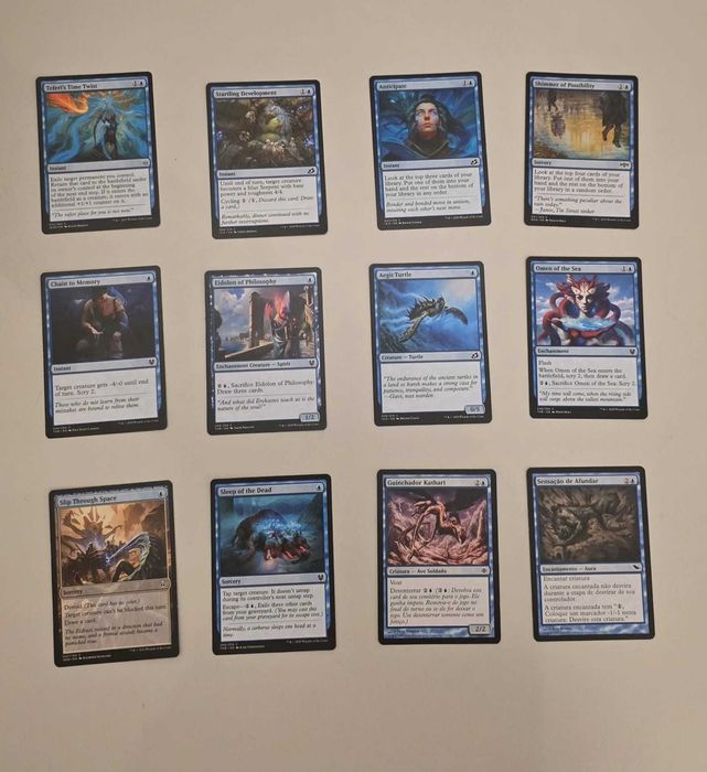 Cartas Magic - Azuis