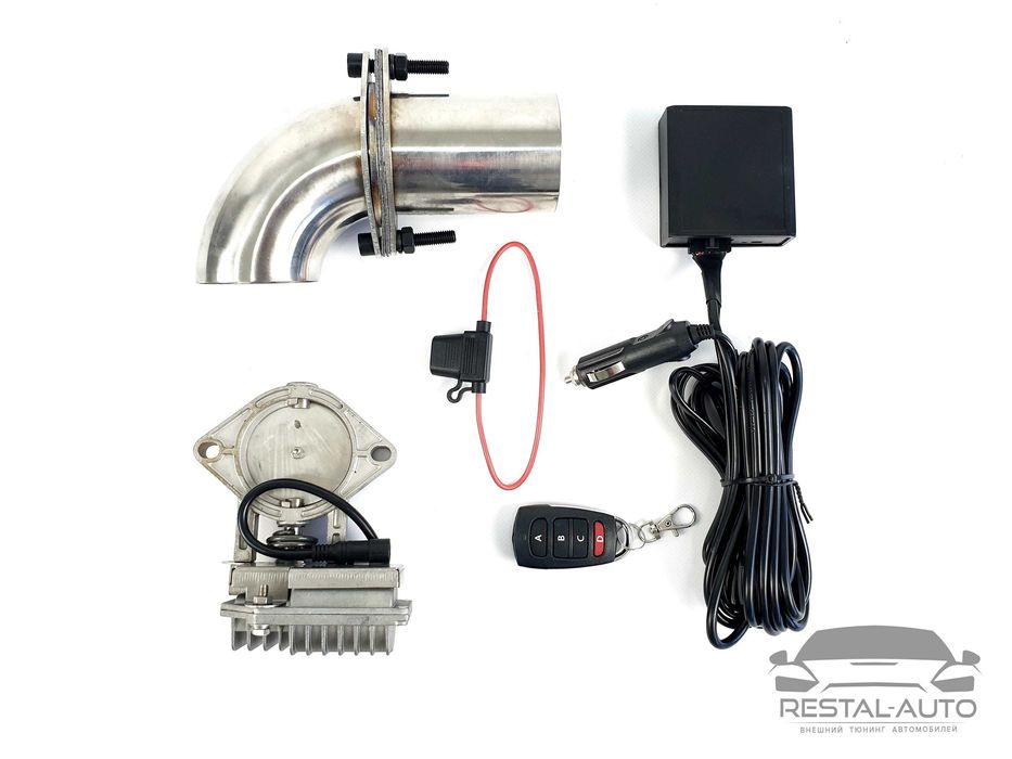 Електрична заслонка на вихлопну систему 51/63/70/89мм