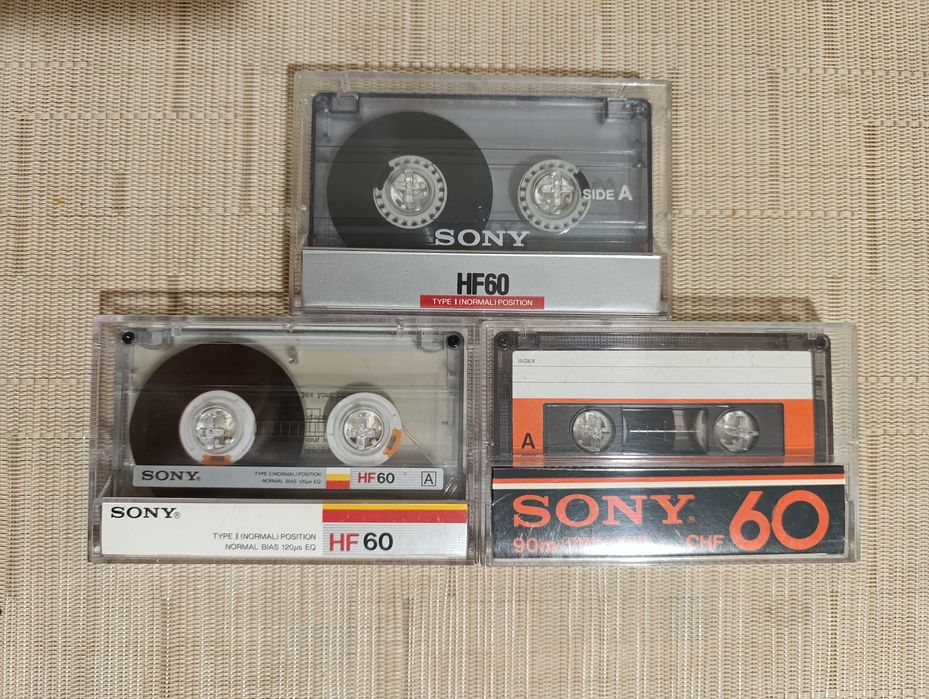 Аудиокассеты Sony,TDK, JVC,SKC,Maxell, Fuji, Basf.
