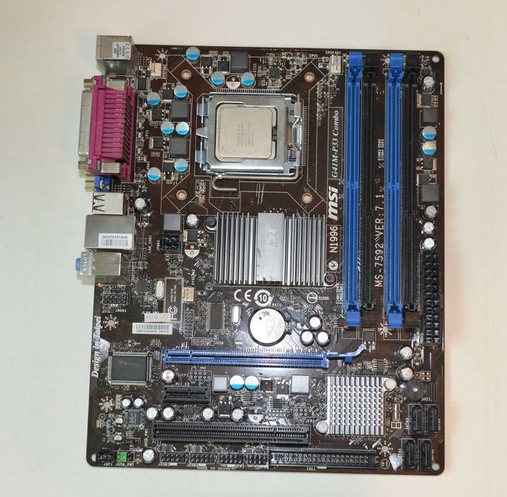 płyta główna LGA 1151 LGA 1155 AM3 procesor ram intel AMD PCIex AGP