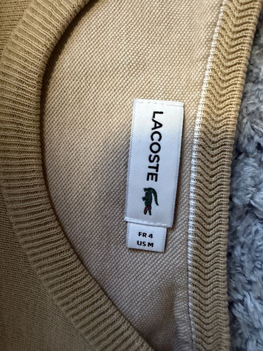 LACOSTE Светр чоловічий бавовняний