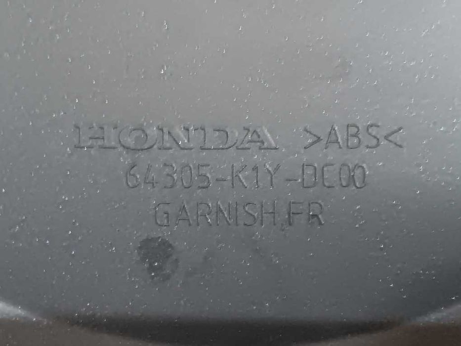 Guarnição frontal Honda PCX125 versão 2025 e 2026