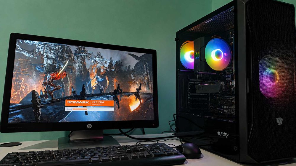 Komputer + Monitor HP 22" i5 / 16GB RAM / SSD