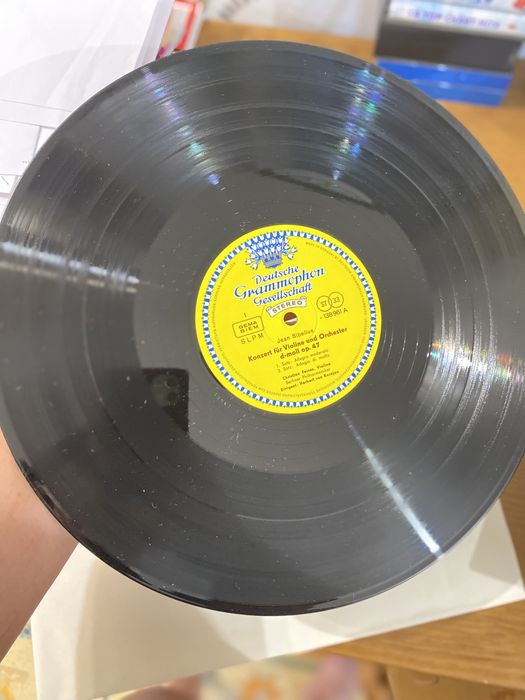 Vinil Jean Sibelius &  Christian Ferras - Berliner PhiLharmonicA