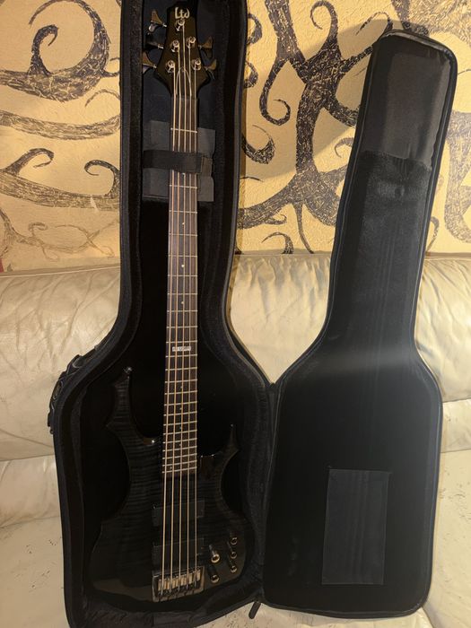 Gitara basowa ESP LTD F-415FM Zamienie na 4rke