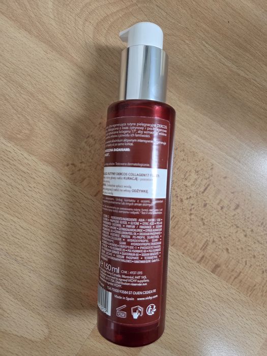 Dercos collagen Filler 17 kuracja do włosów