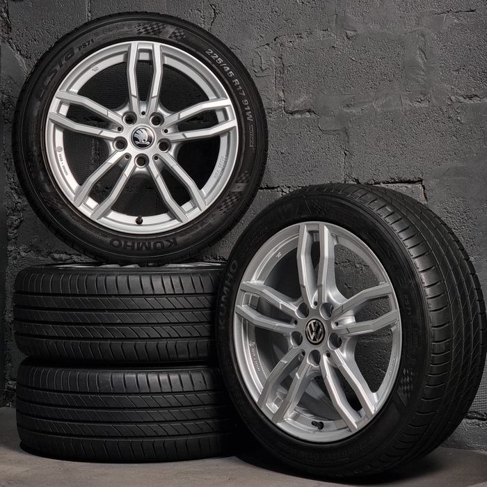 Диски 5 112 R17 VW Skoda Audi Seat BMW