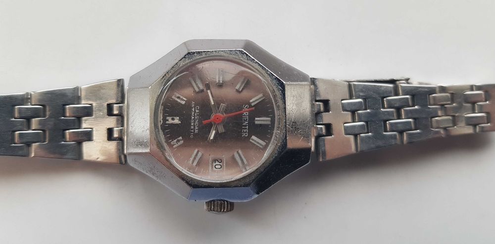 Zegarek nareczny Sorienter calendar antimagnetic datownik bransoleta damski meski unisex sr 27,5mm