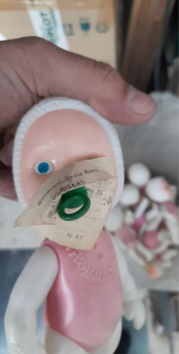 Plastikowa lalka PRL