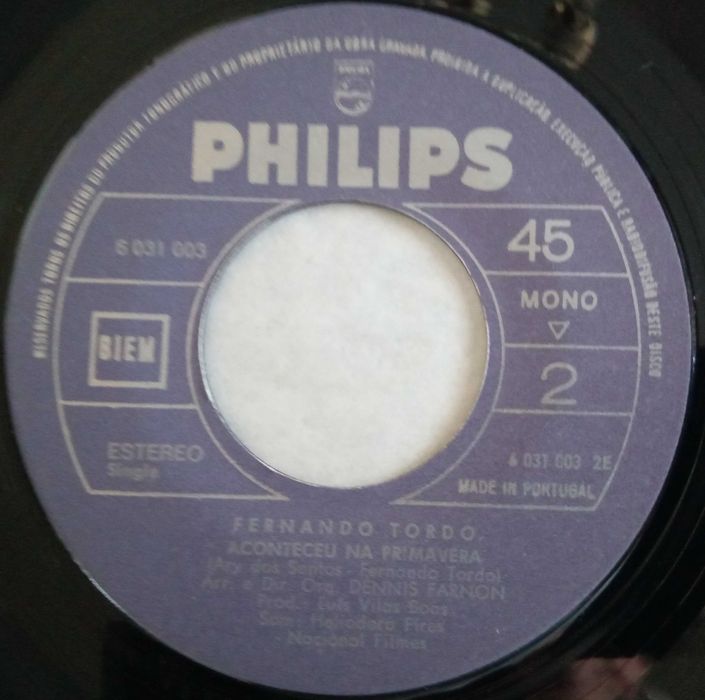 Fernando Tordo	- - - - -	Cavalo à Solta	- - - - -	Single