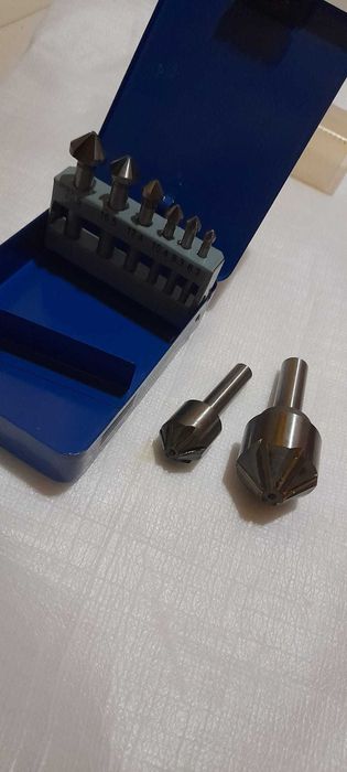 Conjunto de 5 fresas rotativas em tungsténio diâmetro 8mm