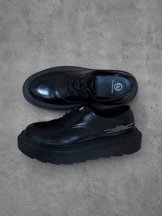 UNDERCOVER X GU, оригинал! derbi shoes
