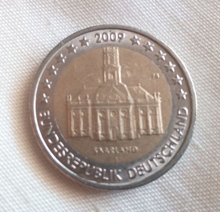Moeda de 2 euros Alemanha 2009