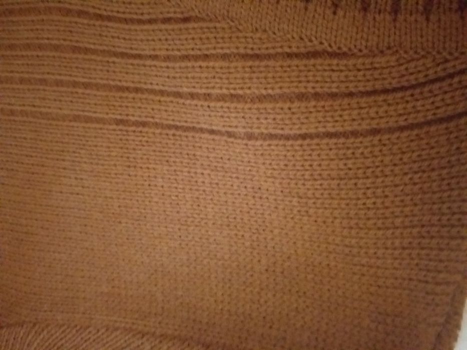 Sweter męski  brązowy