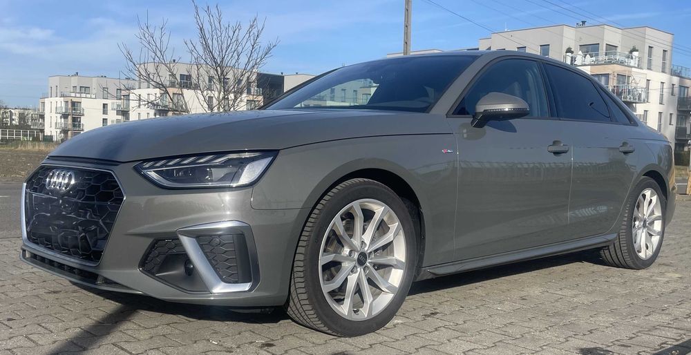 Audi A4 S-Line 2.0 150KM wynajem długoterminowy z wykupem BEZ BIK