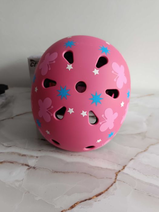 Nowy kask dziecięcy z  koroną rozm. XS/S Poznań