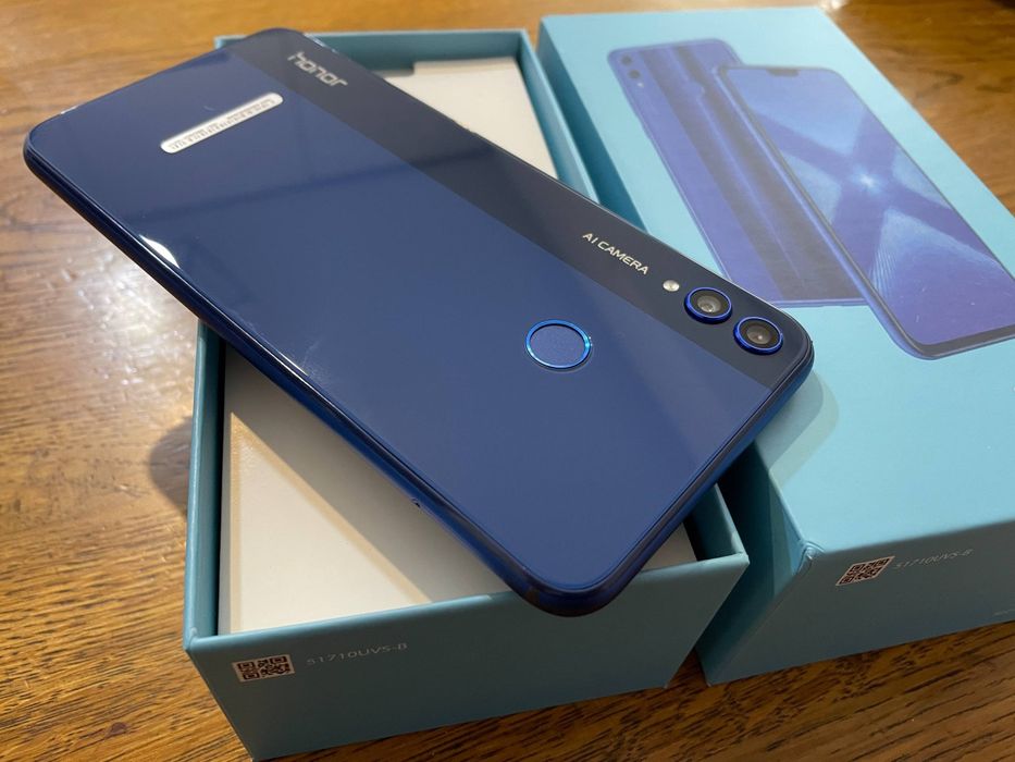 ‼️Новий оригінал смартфон Honor 8x 6/128gb ( dark blue ) GLOBAL VERSION  ‼️