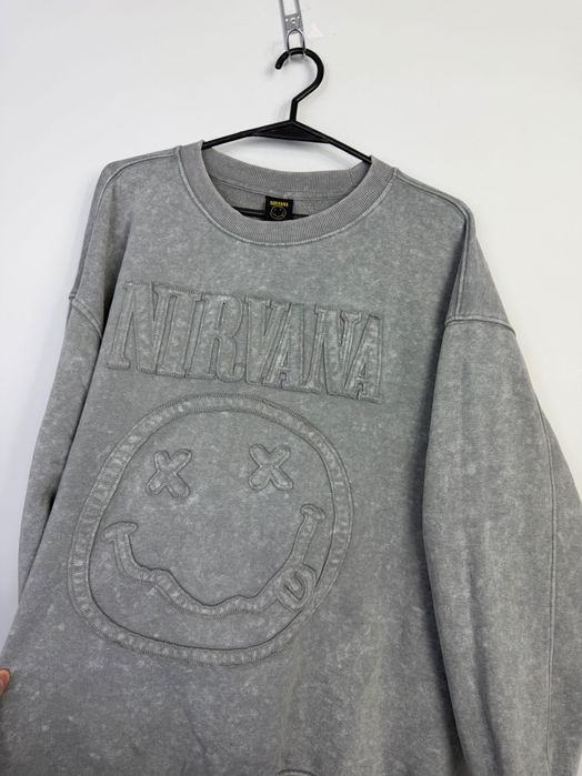 Baggy Bluza Nirvana Big Logo Oversize