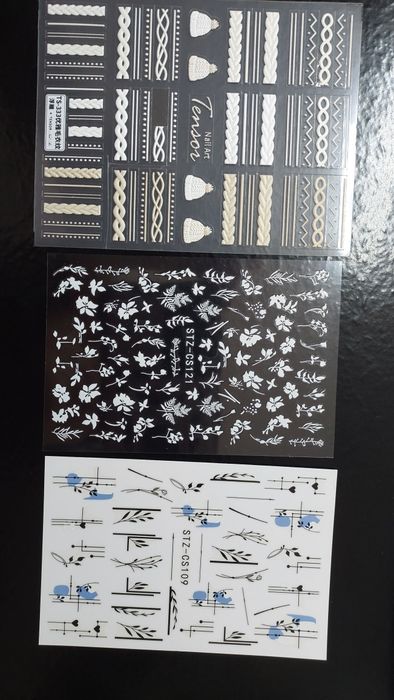 Autocolantes para unhas de gel