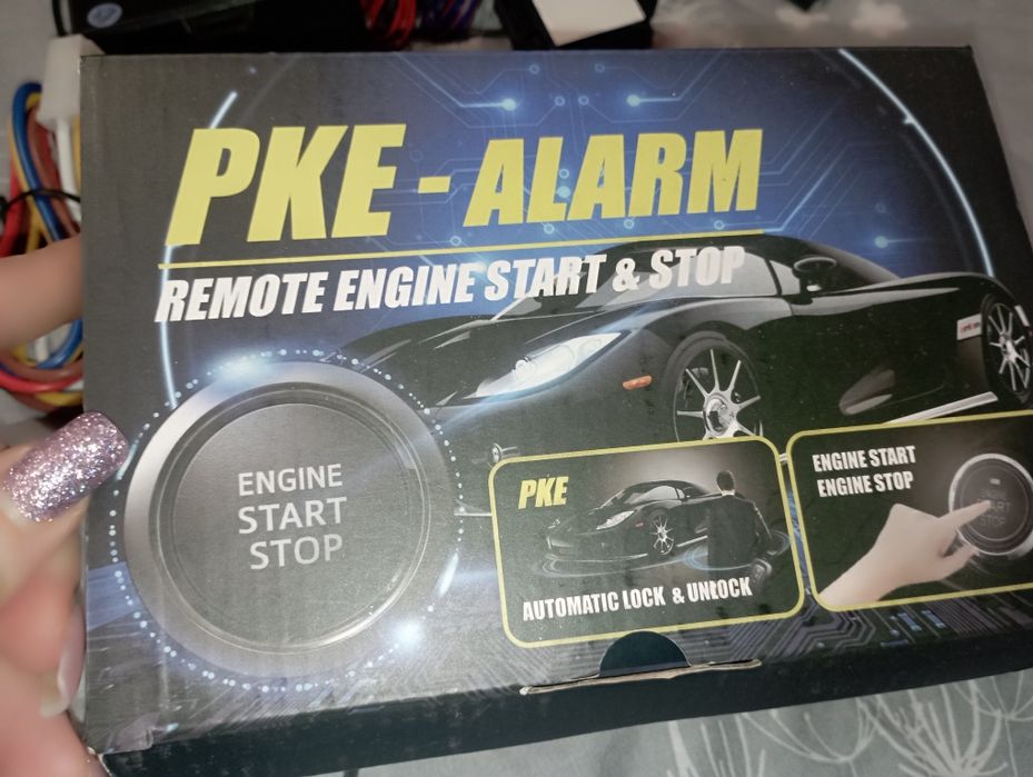 Кнопка старт-стоп автосигналізація із системою запуску двигуна