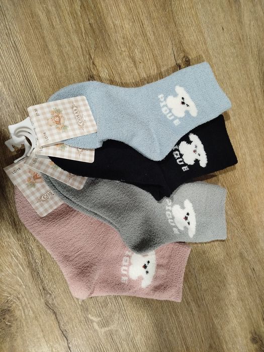 Skarpetki dziecięce, wełniane rozmiar 27-30 miłe w dotyku