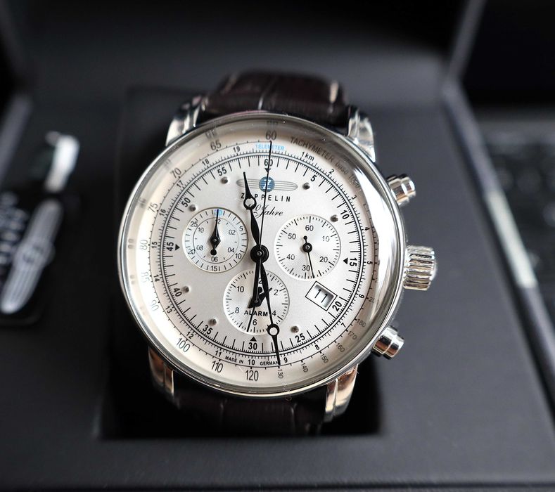 Zegarek Zeppelin 100 Jahre Chronograph 7680-1