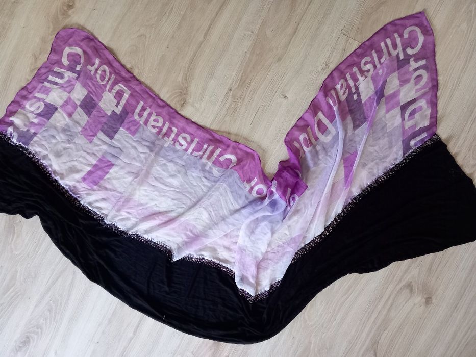 Christian Dior duża chusta