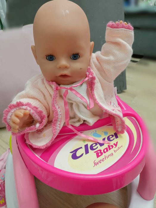 Zestaw lalek Baby Born  chodzik akcesoria