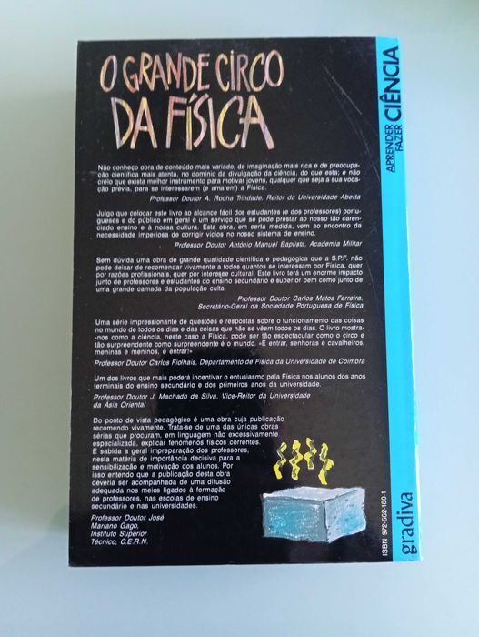 Livro "O Grande Circo da Física" de Jearl Walker