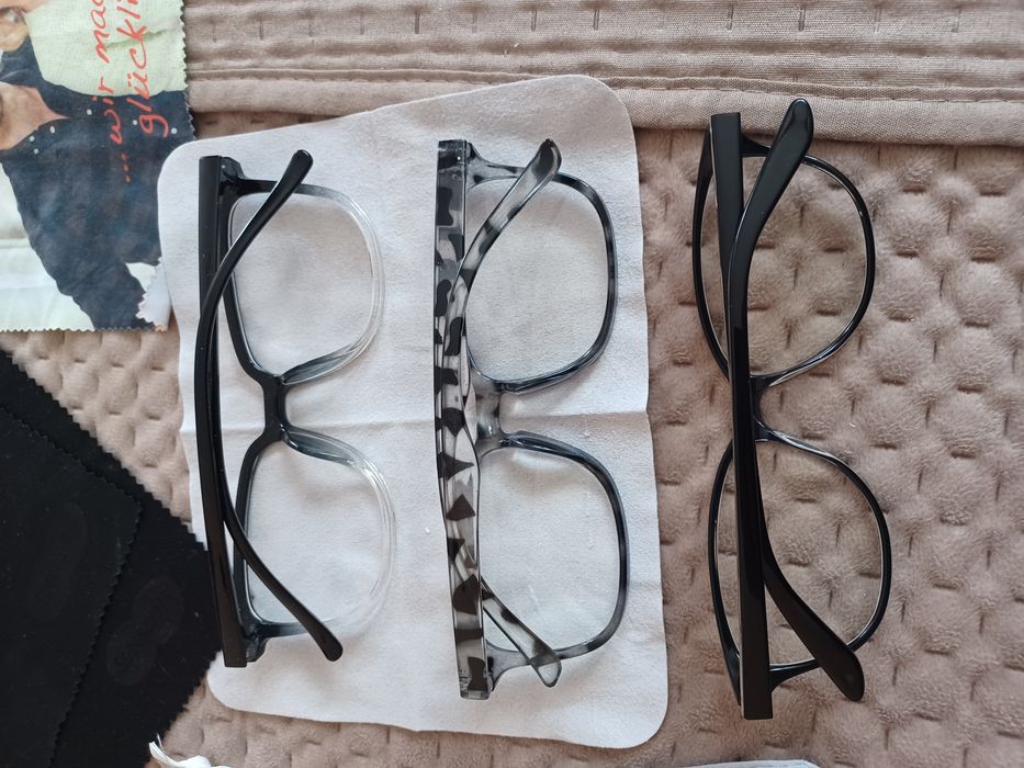 Oprawki-okulary damskie 3 pary.