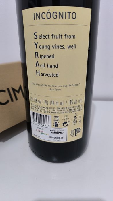 Cortes de  cima incógnito